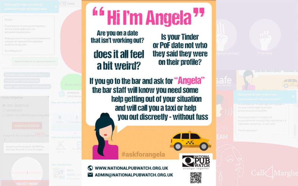 Піца, жест із тік-току та мобільні додатки: як можна захиститися жінкам? 