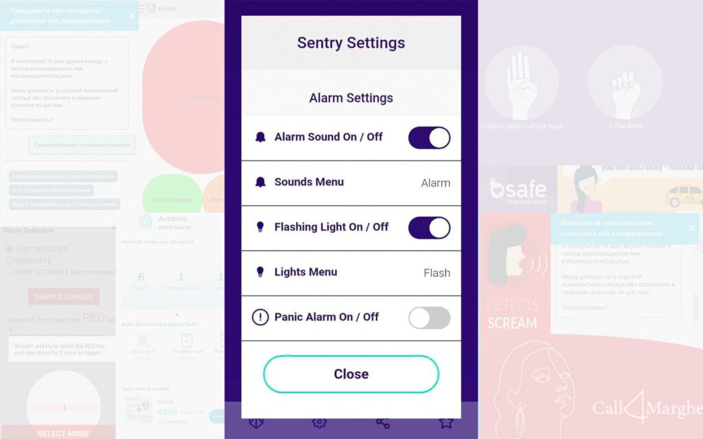 Піца, жест із тік-току та мобільні додатки: як можна захиститися жінкам? 