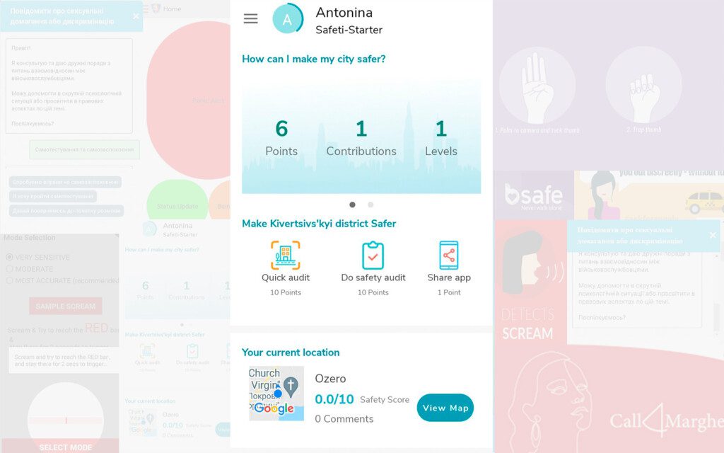 Піца, жест із тік-току та мобільні додатки: як можна захиститися жінкам? 